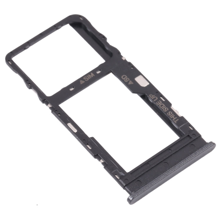 Original SIM Card Tray + Micro SD Card Tray for TCL 10L/10 Lite T770H T770B Original SIM Card Tray + Micro SD Card Tray for TCL 10L/10 Lite T770H T770B