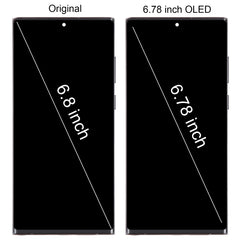 OLED LCD Screen For Samsung Galaxy S22 Ultra 5G SM-S908B Digitizer Full Assembly with Frame