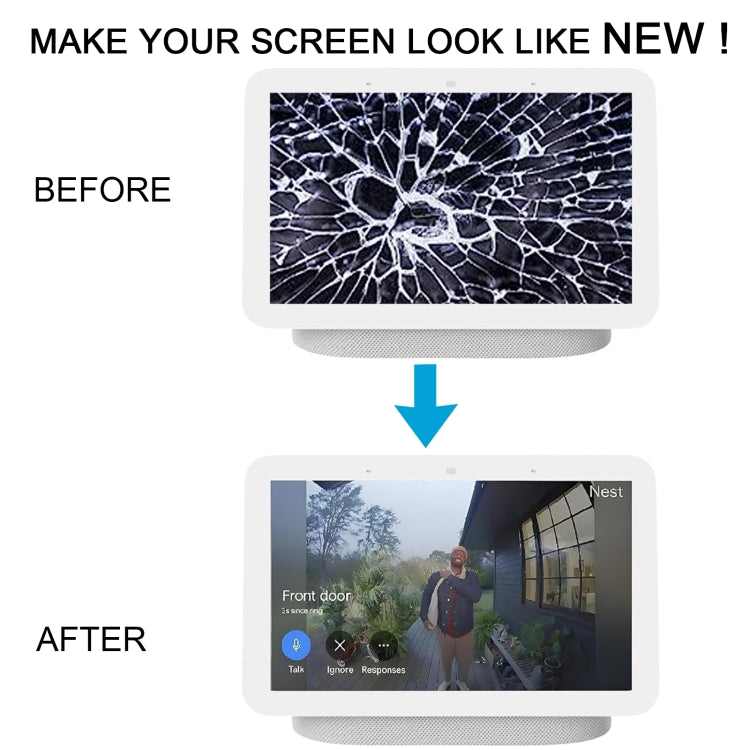 For Google Nest HUB Gen2 LCD Screen with Digitizer Full Assembly For Google Nest HUB Gen2 LCD Screen with Digitizer Full Assembly