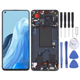 Original LCD Screen For OPPO Reno7 Pro 5G Digitizer Full Assembly with Frame