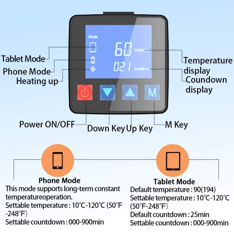 CPB CP320 LCD Screen Heating Pad Safe Repair Tool, EU Plug, CPB CP320(EUPlug) CPB CP320 LCD Screen Heating Pad Safe Repair Tool, EU Plug, CPB CP320(EUPlug)