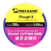 MECHANIC iTough X 200M 0.028MM LCD OLED Screen Cutting Wire, MECHANIC 0.028MM 200M