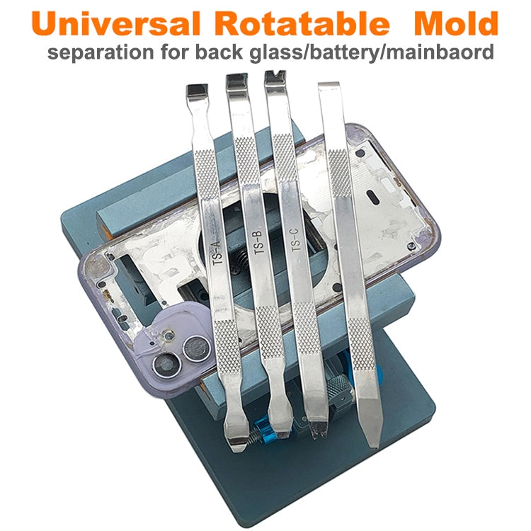 XHZC-125 360 Degrees Rotating Multifunction PCB Fixture Mainboard Repair Holder + 4 in 1 Metal Crowbar Set, PCB Fixture+Crowbar XHZC-125 360 Degrees Rotating Multifunction PCB Fixture Mainboard Repair Holder + 4 in 1 Metal Crowbar Set, PCB Fixture+Crowbar