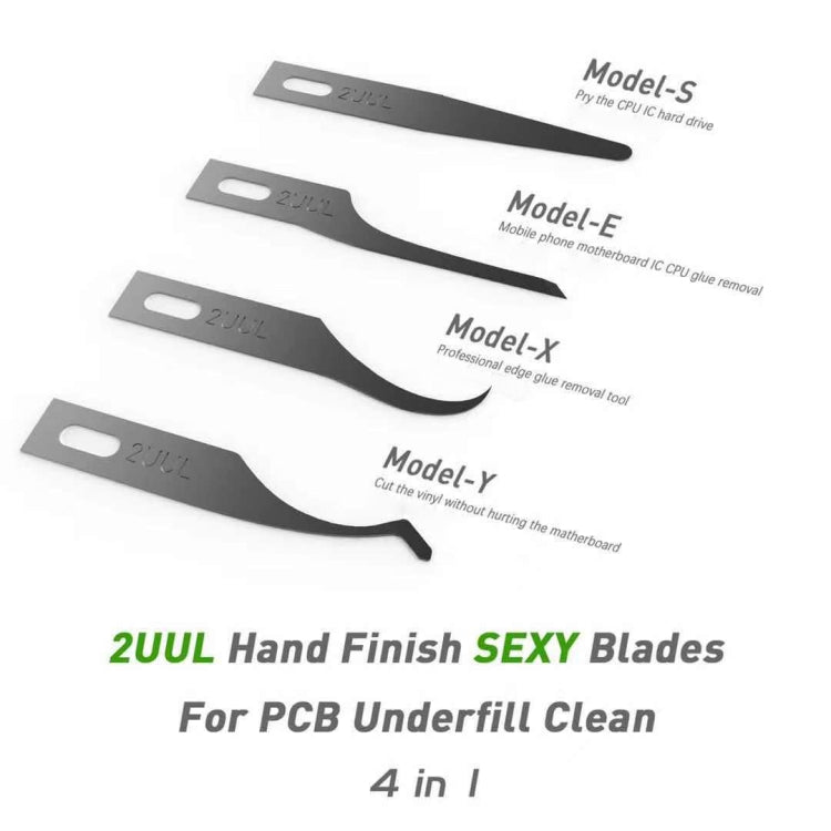 2UUL 5 in 1 PCB Clean Multifunctional Motherboard BGA Chip Glue Cleaning Scraping Pry Knife, 2UUL 5 in 1 2UUL 5 in 1 PCB Clean Multifunctional Motherboard BGA Chip Glue Cleaning Scraping Pry Knife, 2UUL 5 in 1