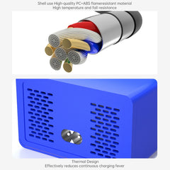 Mechanic icharge 8M QC 3.0 USB Smart Charger Support Fastcharging With LCD, EU Plug, icharge 8M