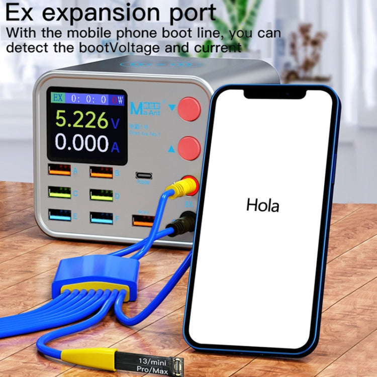 MaAnt Dianba NO.1 Multi-port Wireless USB PD Charger, US Plug, Dianba NO.1, US Plug, Dianba NO.1, EU Plug MaAnt Dianba NO.1 Multi-port Wireless USB PD Charger, US Plug, Dianba NO.1, US Plug, Dianba NO.1, EU Plug