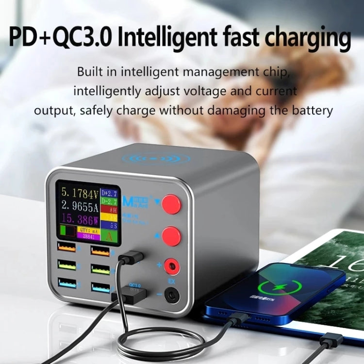 MaAnt Dianba NO.1 Multi-port Wireless USB PD Charger, US Plug, Dianba NO.1, US Plug, Dianba NO.1, EU Plug MaAnt Dianba NO.1 Multi-port Wireless USB PD Charger, US Plug, Dianba NO.1, US Plug, Dianba NO.1, EU Plug