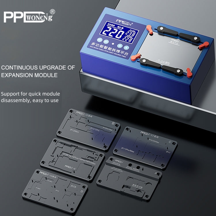 PPD Multifunctional Intelligent Desoldering Platform for iPhone 11 to 14 Pro Max, US Plug, US Plug PPD Multifunctional Intelligent Desoldering Platform for iPhone 11 to 14 Pro Max, US Plug, US Plug