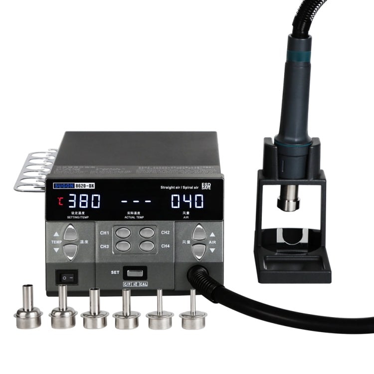 SUGON 8620-DX 1200W Straight and Spiral Hot Air Gun, AU Plug, SUGON 8620-DX, EU Plug, SUGON 8620-DX, US Plug SUGON 8620-DX 1200W Straight and Spiral Hot Air Gun, AU Plug, SUGON 8620-DX, EU Plug, SUGON 8620-DX, US Plug