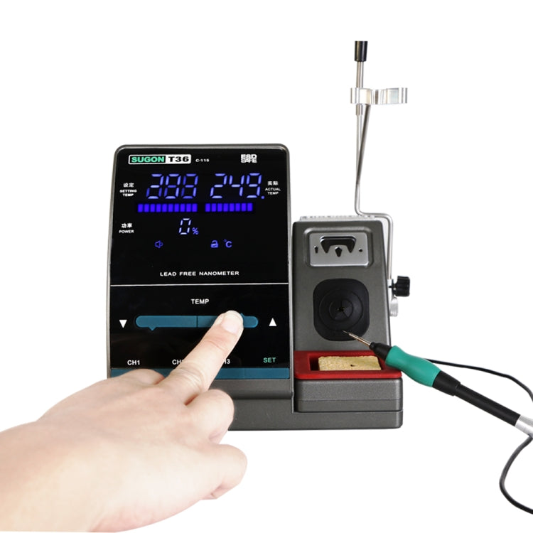 SUGON T36 110V 120W Nano Electric Soldering Station with Handle, US Plug, T36, US Plug SUGON T36 110V 120W Nano Electric Soldering Station with Handle, US Plug, T36, US Plug