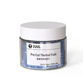 100 PCS/Box 2UUL SC02 Pre-Cut Thermal Silicone Pads 12x12x1.5mm, Silicone Pads