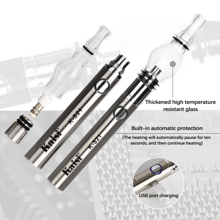 Kaisi K-S21 Rosin Pen Rosin Atomization Machine Short Circuit Detector, Kaisi K-S21(Black), Kaisi K-S21(Silver) Kaisi K-S21 Rosin Pen Rosin Atomization Machine Short Circuit Detector, Kaisi K-S21(Black), Kaisi K-S21(Silver)