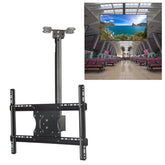 32-65 inch Universal Height & Angle Adjustable LCD TV Wall-mounted Ceiling Dual-use Bracket, Retractable Length: 2m, 2m