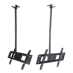 32-65 inch Universal Height & Angle Adjustable LCD TV Wall-mounted Ceiling Dual-use Bracket, Retractable Length: 2m, 2m