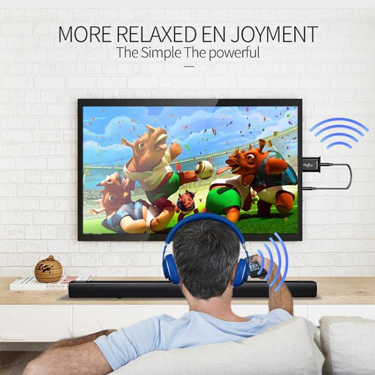 Transmisor y receptor Bluetooth 2 en 1 MSD168, miniadaptador estéreo inalámbrico con entrada AUX de 3,5 mm y Bluetooth 5.0 para coche, TV, PC, MP3 Transmisor y receptor Bluetooth 2 en 1 MSD168, miniadaptador estéreo inalámbrico con entrada AUX de 3,5 mm y Bluetooth 5.0 para coche, TV, PC, MP3