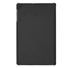ENKAY High Quality PU Leather + Plastic Bottom Case with Three-folding Holder for Samsung Galaxy Tab A 10.1 (2019) T510 / T515, For Galaxy Tab A 10.1 (2019) T510, For Galaxy Tab A 10.1 (2019) T510 / T515