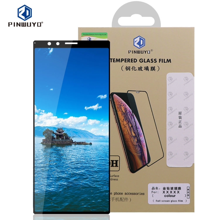 PINWUYO 9H 2.5D Full Glue Tempered Glass Film for SONY Xperia 1, For Sony Xperia 1 PINWUYO 9H 2.5D Full Glue Tempered Glass Film for SONY Xperia 1, For Sony Xperia 1