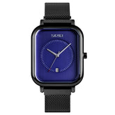 SKMEI 9207 Fashion Creative Simple Watch Men Magnetic Buckle Mesh Belt Steel Belt Couple Quartz Watch