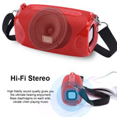 T&G TG532 10W Wireless Bluetooth Speaker Waterproof Portable Outdoor Mini Column Box Loudspeaker with FM Radio