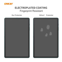 Película de vidrio templado a prueba de explosiones ENKAY Hat-Prince de 0,33 mm, dureza superficial 9H, 2,5D, para Samsung Galaxy Tab S6 Lite 10.4 P610/P615