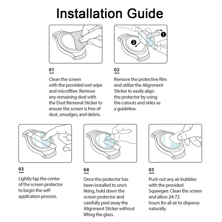For Huawei watch GT2e watch tempered glass film 3 pieces For Huawei watch GT2e watch tempered glass film 3 pieces