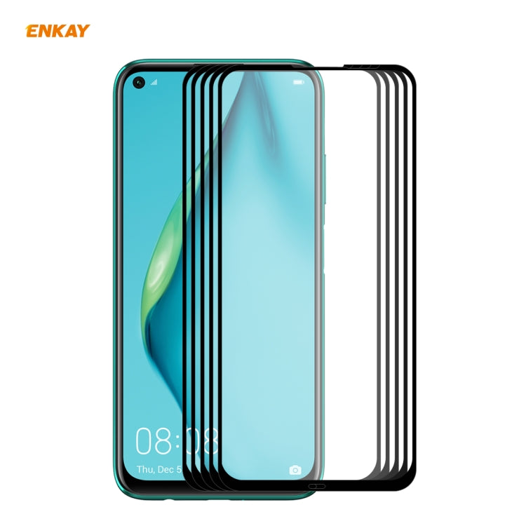 5 PCS ENKAY Hat-Prince Full Glue 0.26mm 9H 2.5D Tempered Glass Full Coverage Film 5 PCS ENKAY Hat-Prince Full Glue 0.26mm 9H 2.5D Tempered Glass Full Coverage Film