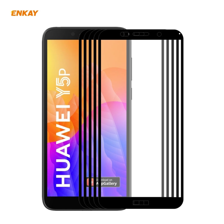 5 PCS ENKAY Hat-Prince Full Glue 0.26mm 9H 2.5D Tempered Glass Full Coverage Film 5 PCS ENKAY Hat-Prince Full Glue 0.26mm 9H 2.5D Tempered Glass Full Coverage Film
