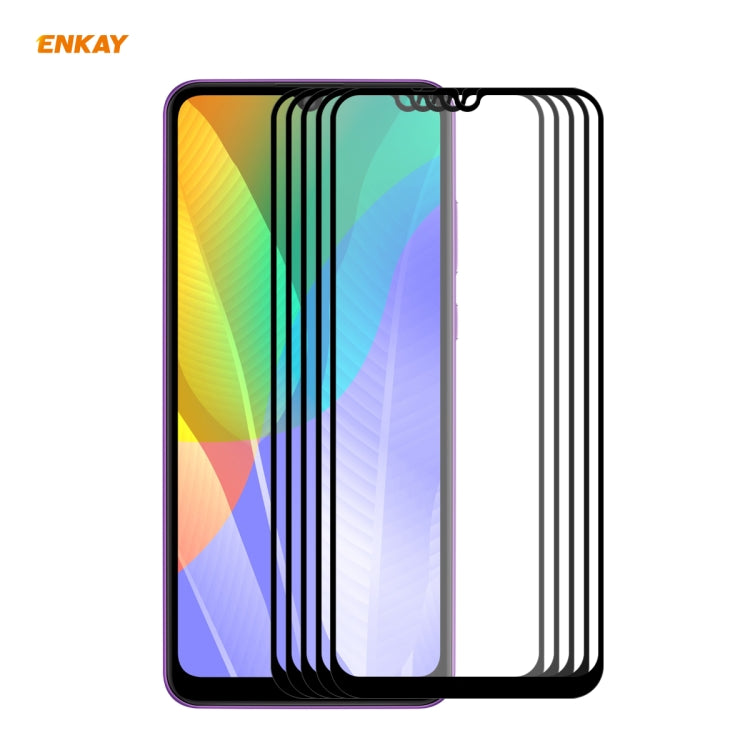5 PCS ENKAY Hat-Prince Full Glue 0.26mm 9H 2.5D Tempered Glass Full Coverage Film 5 PCS ENKAY Hat-Prince Full Glue 0.26mm 9H 2.5D Tempered Glass Full Coverage Film