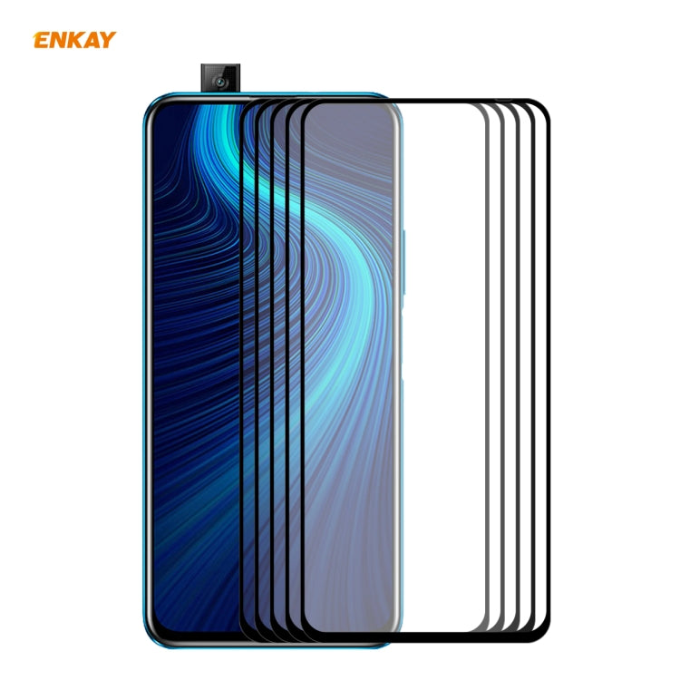 5 PCS ENKAY Hat-Prince Full Glue 0.26mm 9H 2.5D Tempered Glass Full Coverage Film 5 PCS ENKAY Hat-Prince Full Glue 0.26mm 9H 2.5D Tempered Glass Full Coverage Film
