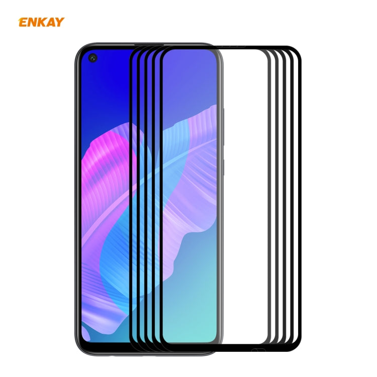 5 PCS ENKAY Hat-Prince Full Glue 0.26mm 9H 2.5D Tempered Glass Full Coverage Film 5 PCS ENKAY Hat-Prince Full Glue 0.26mm 9H 2.5D Tempered Glass Full Coverage Film