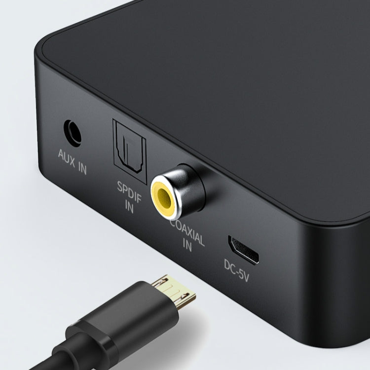 Transmisor de TV para computadora T6 Bluetooth 5.0, fibra coaxial, AUX, multifunción, tarjeta TF, transmisor de audio HiFI Bluetooth Transmisor de TV para computadora T6 Bluetooth 5.0, fibra coaxial, AUX, multifunción, tarjeta TF, transmisor de audio HiFI Bluetooth