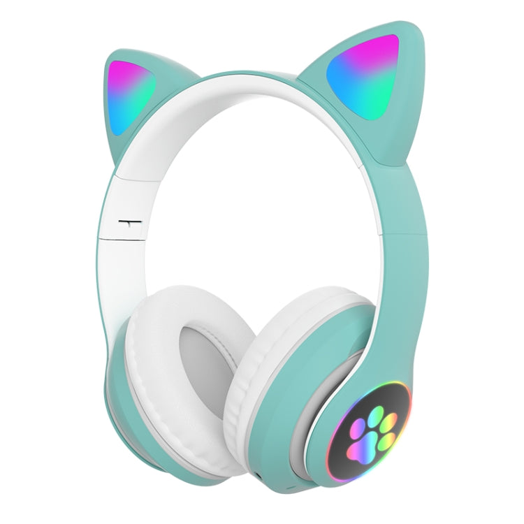 TN-28 3.5mm Bluetooth 5.0 Dual Connection RGB Cat Ear Bass Stereo Noise-cancelling Headphones Support TF Card With Mic TN-28 3.5mm Bluetooth 5.0 Dual Connection RGB Cat Ear Bass Stereo Noise-cancelling Headphones Support TF Card With Mic