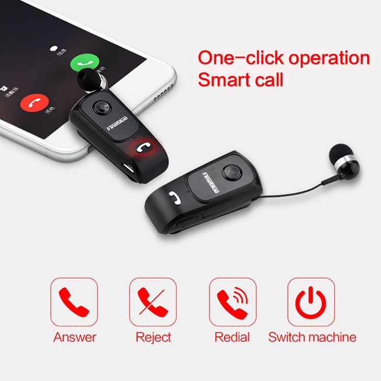 F920 CSR4.1 Retractable Cable Caller Vibration Reminder Anti-theft Bluetooth Headset, Black, White, Gold, Silver, Gray F920 CSR4.1 Retractable Cable Caller Vibration Reminder Anti-theft Bluetooth Headset, Black, White, Gold, Silver, Gray