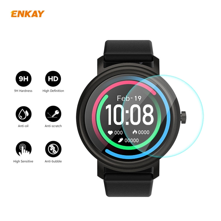 For Xiaomi Mibro Air ENKAY Hat-Prince 0.2mm 9H 2.15D Curved Edge Tempered Glass Film, 1 PCS, 2 PCS, 5 PCS, 10 PCS For Xiaomi Mibro Air ENKAY Hat-Prince 0.2mm 9H 2.15D Curved Edge Tempered Glass Film, 1 PCS, 2 PCS, 5 PCS, 10 PCS