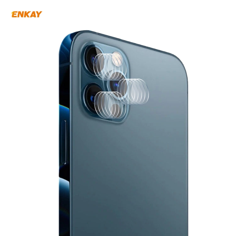 For iPhone 12 Pro / 12 Pro Max ENKAY Hat-Prince 0.2mm 9H 2.15D Round Edge Rear Camera Lens Tempered Glass Film 3 PCS/Set, 1 Set, 2 Set, 5 Set, 10 Set For iPhone 12 Pro / 12 Pro Max ENKAY Hat-Prince 0.2mm 9H 2.15D Round Edge Rear Camera Lens Tempered Glass Film 3 PCS/Set, 1 Set, 2 Set, 5 Set, 10 Set