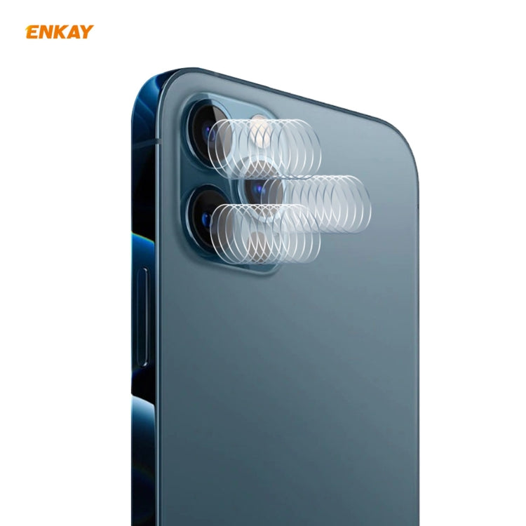 For iPhone 12 Pro / 12 Pro Max ENKAY Hat-Prince 0.2mm 9H 2.15D Round Edge Rear Camera Lens Tempered Glass Film 3 PCS/Set, 1 Set, 2 Set, 5 Set, 10 Set For iPhone 12 Pro / 12 Pro Max ENKAY Hat-Prince 0.2mm 9H 2.15D Round Edge Rear Camera Lens Tempered Glass Film 3 PCS/Set, 1 Set, 2 Set, 5 Set, 10 Set