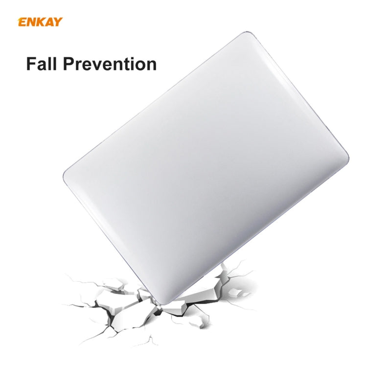 ENKAY 3 in 1 Crystal Laptop Protective Case + US Version TPU Keyboard Film + Anti-dust Plugs Set for MacBook Air 13.3 inch A1932 (2018), For MacBook Air 13.3 inch A1932 (2018) ENKAY 3 in 1 Crystal Laptop Protective Case + US Version TPU Keyboard Film + Anti-dust Plugs Set for MacBook Air 13.3 inch A1932 (2018), For MacBook Air 13.3 inch A1932 (2018)