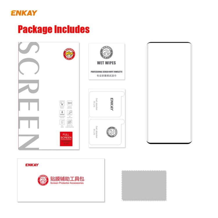 For Samsung Galaxy S21 Ultra ENKAY Hat-Prince 0.26mm 9H 3D Explosion-proof Full Screen Curved Heat Bending Tempered Glass Film For Samsung Galaxy S21 Ultra ENKAY Hat-Prince 0.26mm 9H 3D Explosion-proof Full Screen Curved Heat Bending Tempered Glass Film