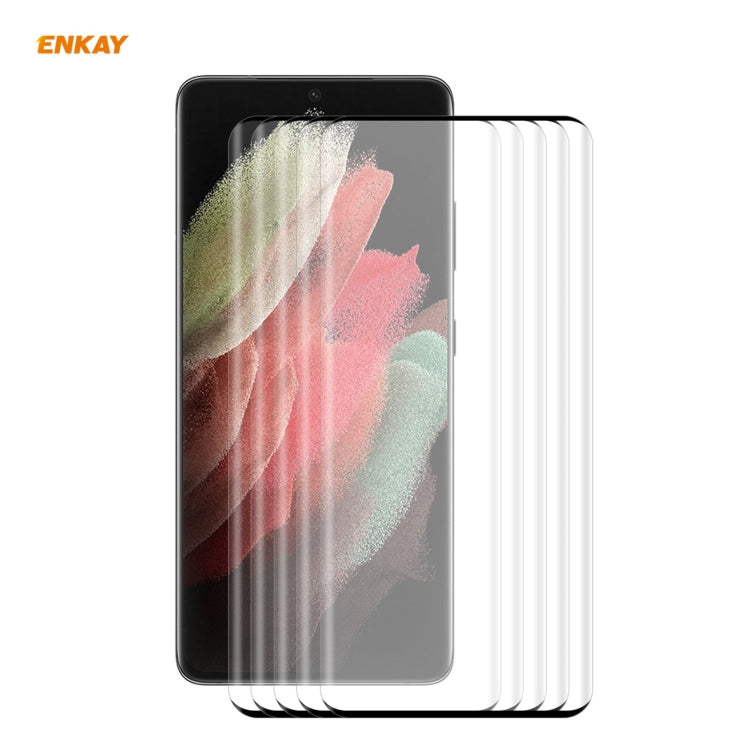 For Samsung Galaxy S21 Ultra ENKAY Hat-Prince 0.26mm 9H 3D Explosion-proof Full Screen Curved Heat Bending Tempered Glass Film For Samsung Galaxy S21 Ultra ENKAY Hat-Prince 0.26mm 9H 3D Explosion-proof Full Screen Curved Heat Bending Tempered Glass Film