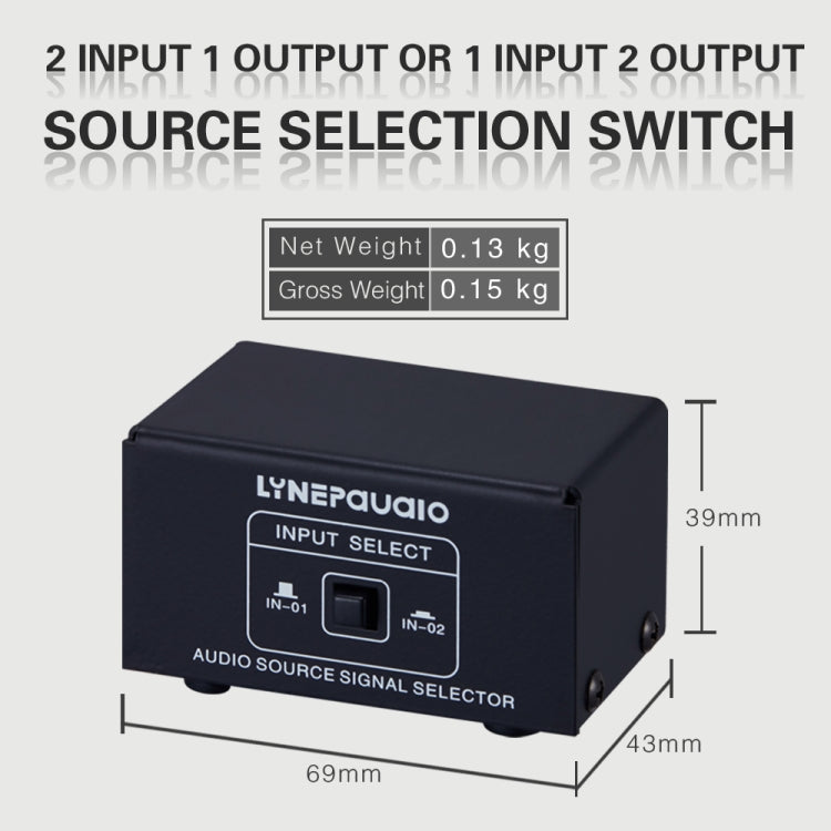 B101 2 In 1 Out (1 In 2 Out) Audio Source Signal Selection Switcher Computer Speaker  RCA Lossless Audio Source Switcher, B101 B101 2 In 1 Out (1 In 2 Out) Audio Source Signal Selection Switcher Computer Speaker  RCA Lossless Audio Source Switcher, B101