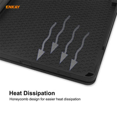 ENKAY ENK-8023 Cow Texture PU Leather + TPU Smart Case with Pen Slot for iPad 10.2 (2020 / 2019), For iPad 10.2 2021 / 2020 / 2019