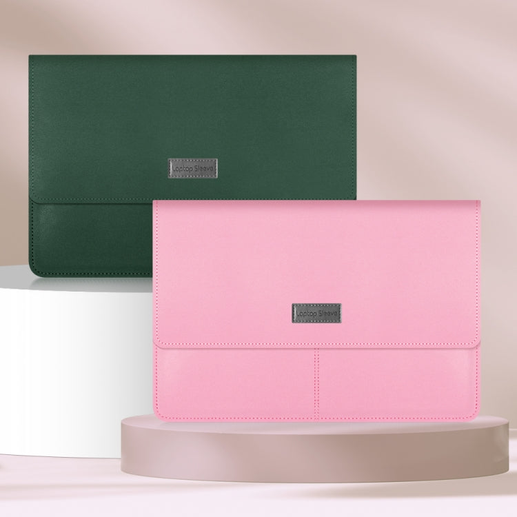 Litchi Pattern PU Leather Waterproof Ultra-thin Protection Liner Bag Briefcase Laptop Carrying Bag for 13-14 inch Laptops, For 13-14 inch Litchi Pattern PU Leather Waterproof Ultra-thin Protection Liner Bag Briefcase Laptop Carrying Bag for 13-14 inch Laptops, For 13-14 inch