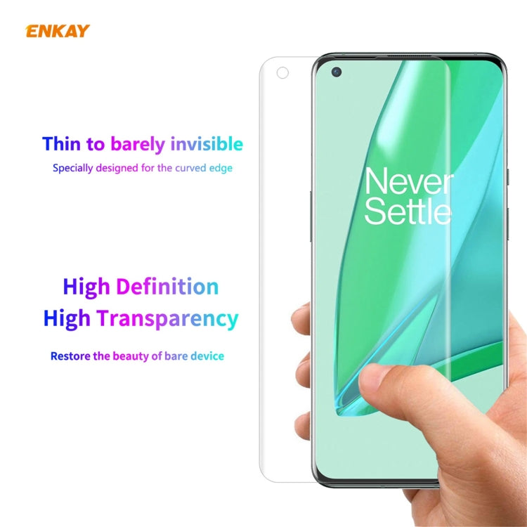 For OnePlus 9 Pro ENKAY Hat-Prince 3D Full Screen PET Curved Hot Bending HD Screen Protector Soft Film, 1 PCS, 2 PCS, 5 PCS, 10 PCS For OnePlus 9 Pro ENKAY Hat-Prince 3D Full Screen PET Curved Hot Bending HD Screen Protector Soft Film, 1 PCS, 2 PCS, 5 PCS, 10 PCS