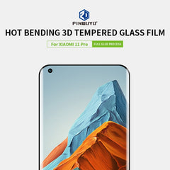 PINWUYO 9H 3D Hot Bending Tempered Glass Film