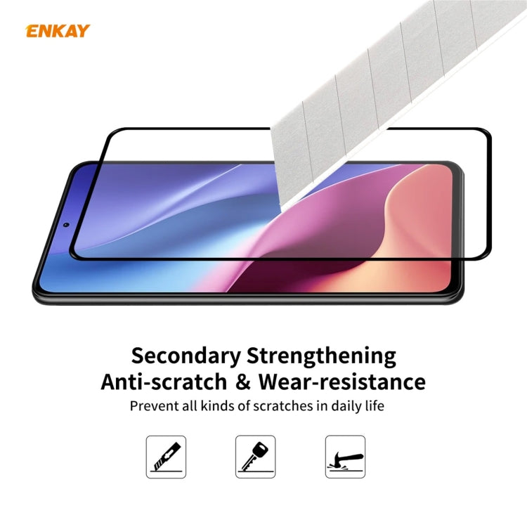 5 PCS ENKAY Hat-Prince Full Glue 0.26mm 9H 2.5D Tempered Glass Full Coverage Film 5 PCS ENKAY Hat-Prince Full Glue 0.26mm 9H 2.5D Tempered Glass Full Coverage Film