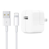 12W USB Charger + USB to 8 Pin Data Cable for iPad / iPhone / iPod Series, US Plug