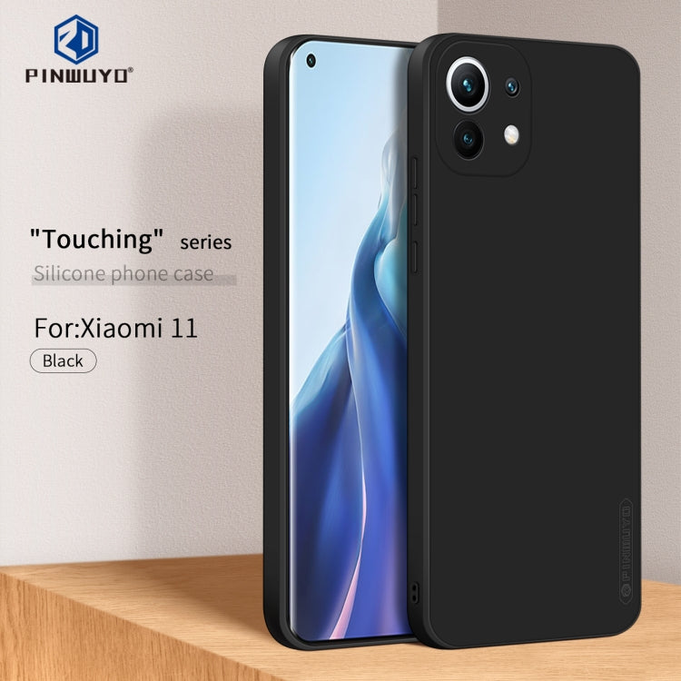 PINWUYO Touching Series Liquid Silicone TPU Shockproof Case, For Xiaomi Mi 11, For Xiaomi Mi 11 Lite, For Xiaomi Mi 11 Ultra PINWUYO Touching Series Liquid Silicone TPU Shockproof Case, For Xiaomi Mi 11, For Xiaomi Mi 11 Lite, For Xiaomi Mi 11 Ultra