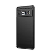 MOFI Gentleness Series Brushed Texture Carbon Fiber Soft TPU Case, For Google Pixel 6 Pro