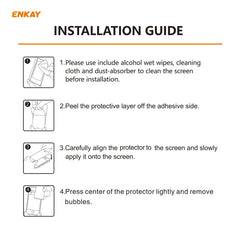 For Amazon Fire HD 10 / HD 10 Plus 2021 ENKAY Hat-Prince 0.33mm 9H Surface Hardness 2.5D Explosion-proof Tempered Glass Protector Film, 1 PCS, 2 PCS