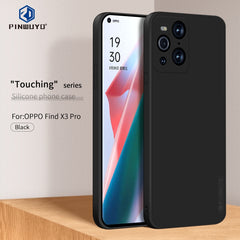 PINWUYO Touching Series Liquid Silicone TPU Shockproof Case, For OPPO Find X3 / Find X3 Pro, For OPPO Realme GT / GT NEO / Realme Q3 Pro, For Meizu 18, For Meizu 18 Pro, For OPPO Reno5 / Reno5 K / Find X3 Lite